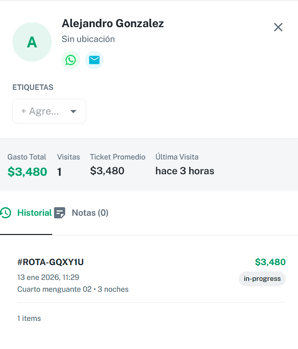 Interfaz de Guest_Profile_Deep