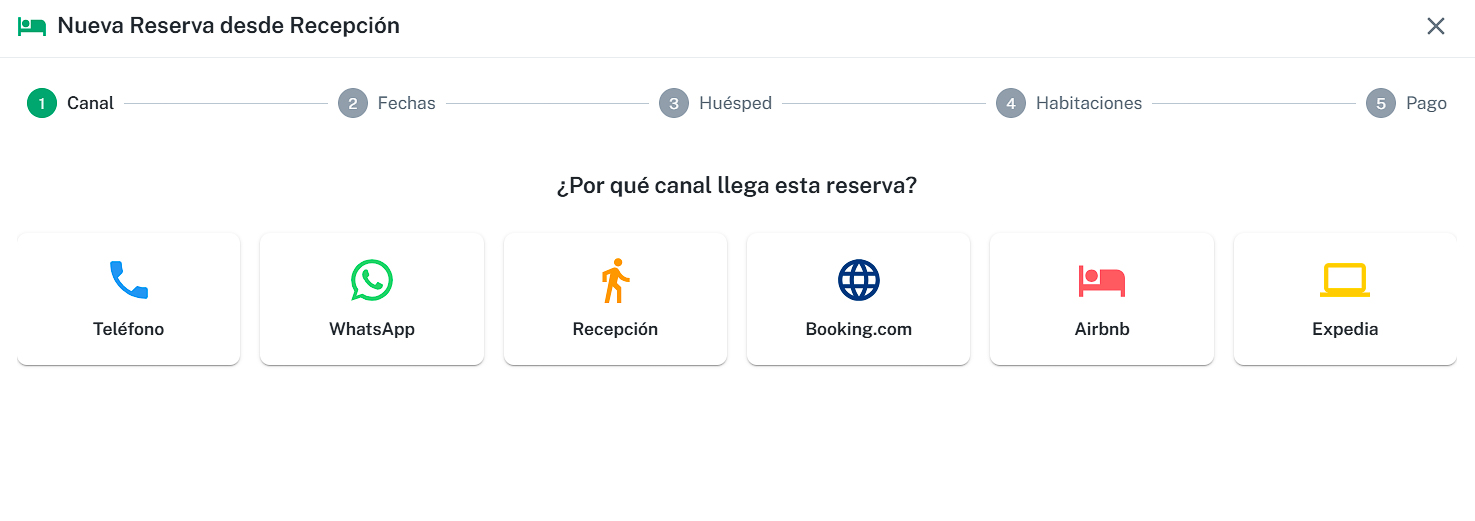 Interfaz de Booking_Control