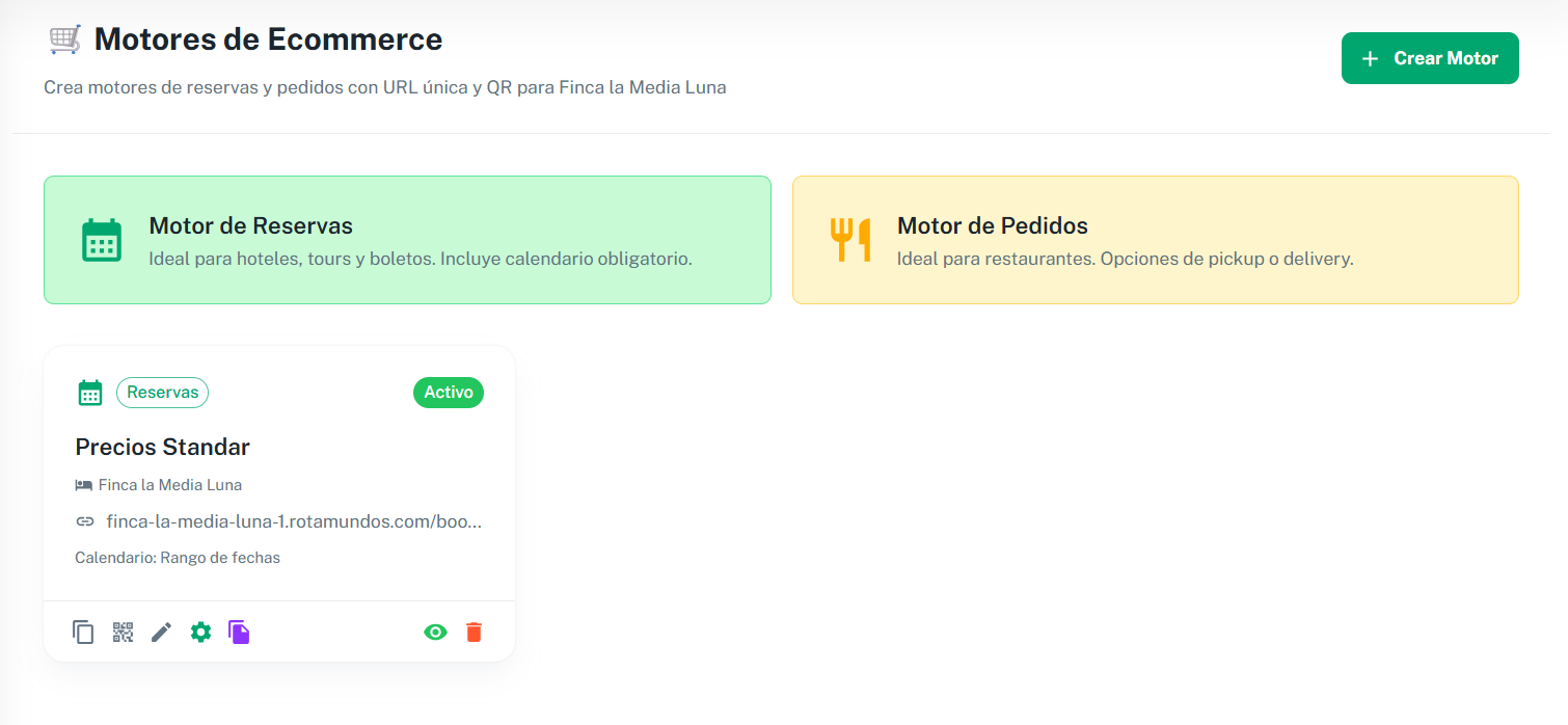 Interfaz de Booking_Engine_Core